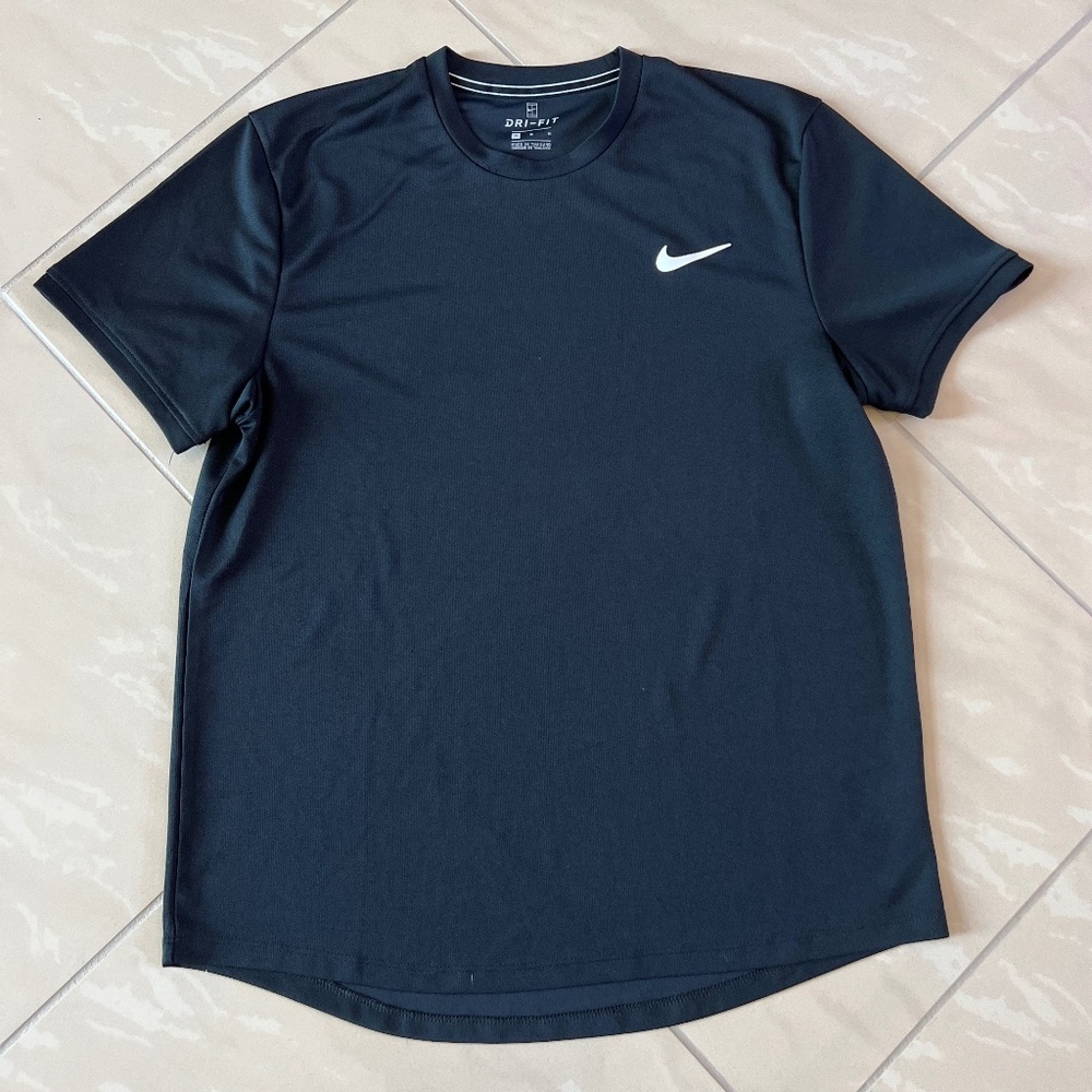 #2754 Nike Men's Dri-FIT Ready Fitness Black T-Shirt sz M